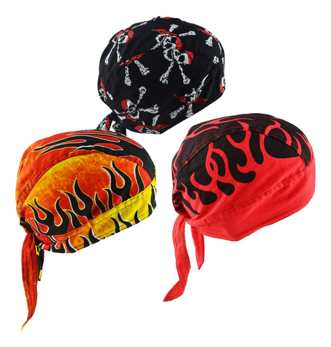 Gorra De Ciclismo Con Forma De Calavera, Bandana, Que Envuel