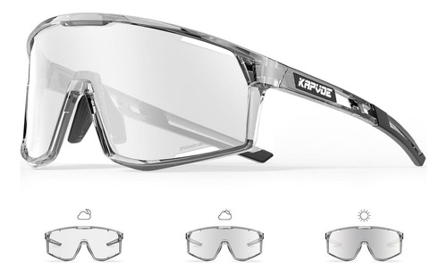 Gafas De Ciclismo Kapvoe K180 Fotoquímicas Uv400