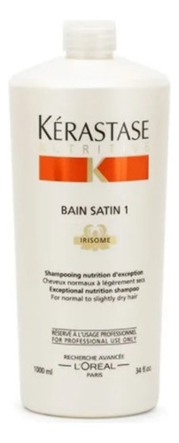 Shampoo Kérastase Nutritive Bain Satin en botella de 1L por 1 unidad