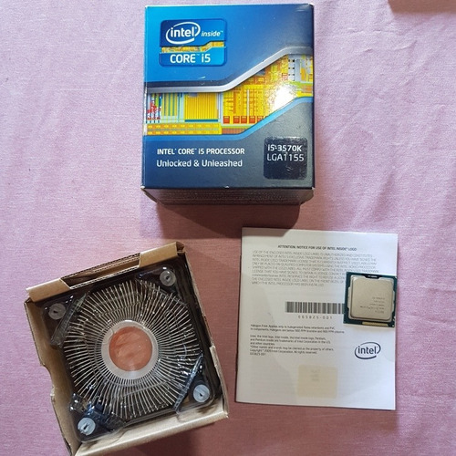 Intel® Core I5-3570k + 8gb De Memória 1333 Mhz Kingston