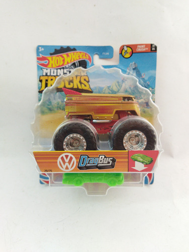 Hot Wheels Monster Truck Drag Bus Volkswagen Combi 