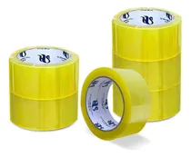 Comprar Pack 6x Cintas Embalajes Rollos 100 Mts 48mm Transparentes Color Transparente CINTAS 100M