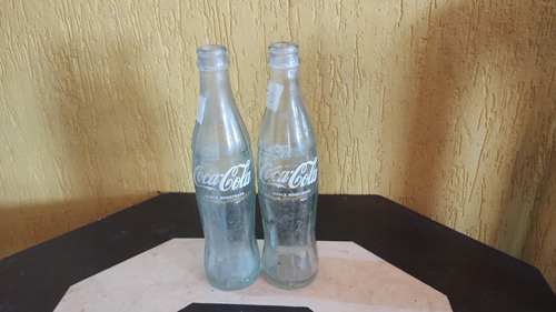 Antiguas Botellas De Gaseosa Coca Cola Año 1972