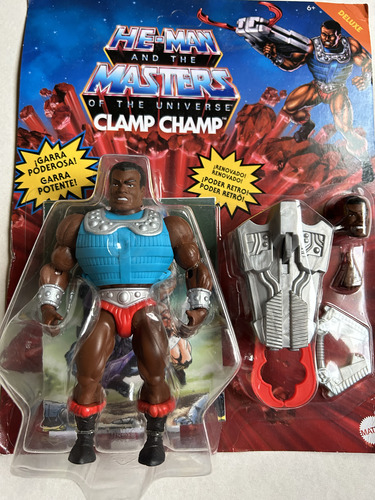 Masters Of The Universe Origins Clamp Champ Action Figure (Usado)