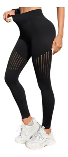 Leggins deportivos con malla hotsell