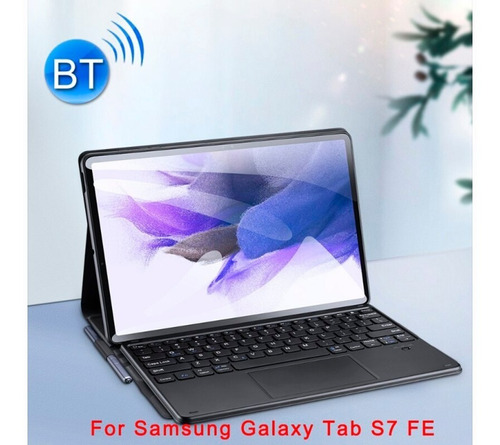 Funda C/teclado @ Galaxy Tab S7 Fe 12.4 T730 T736b Dux Ducis