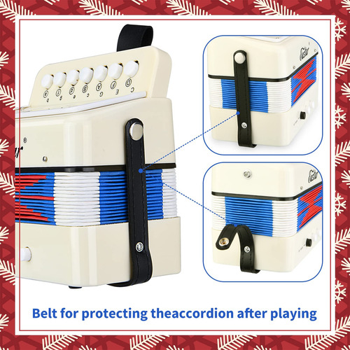 Juguete Con Botones Accordion Eastar Kids Con 10 Teclas Para