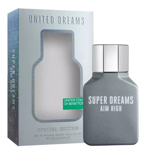 Perfume Super Dreams Aim High 100ml - Benetton - Selo Adipec