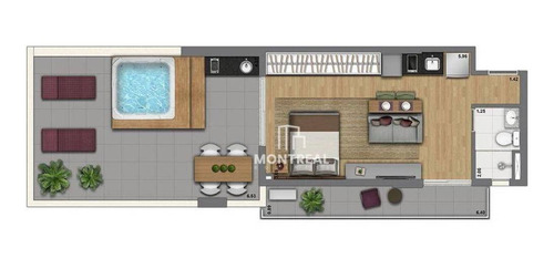 Imagem 18 de 21 de Penthouse À Venda, 67 M² Por R$ 908.766,00 - Consolação - São Paulo/sp - Ph0026