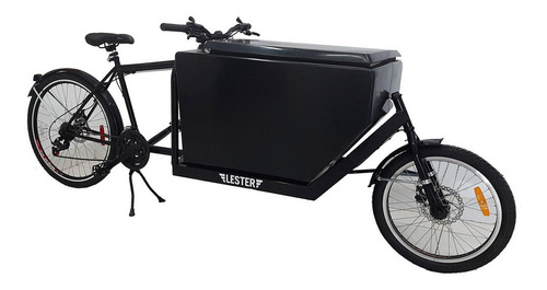 Long John Logistica - Bicicleta De Carga - Caja Plastica