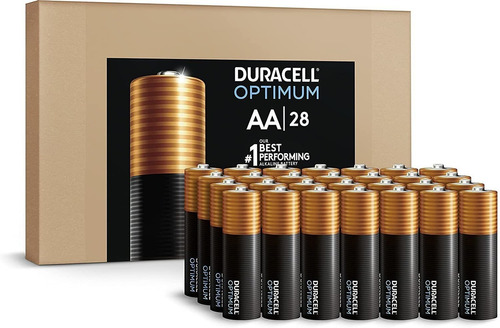 Pilas Duracell Optimum Aa Potencia Duradera Pack 28