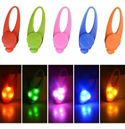 5-pack Led Luz Collar De Perro, Impermeable Perro 7lcqi