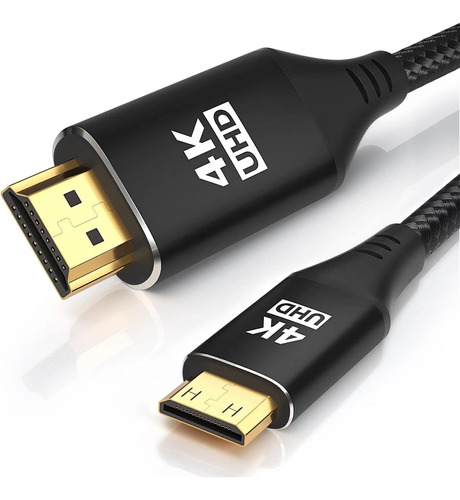 Kelink Mini Hdmi A Hdmi Cable 6ft, [carcasa De Aluminio, Tre