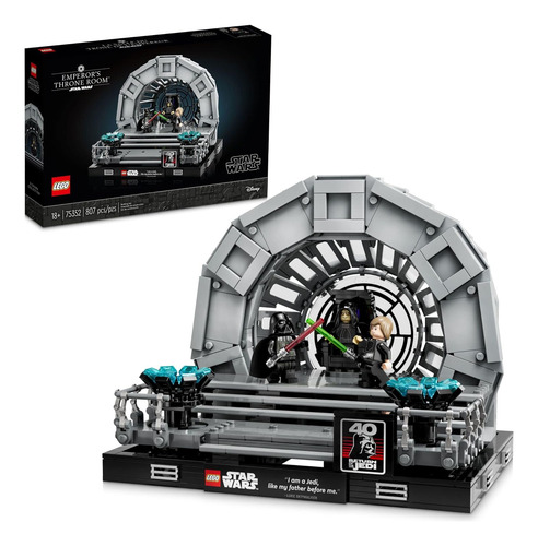 Lego Star Wars Emperors Trone Room Diorama 75352 Construcció