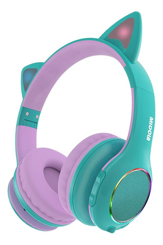 ~? Midola Kids Headphone Bluetooth Inalámbrico O Con Cable S