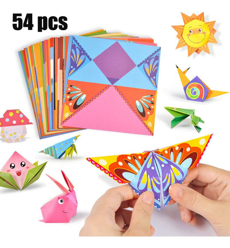 54 Páginas Montessori Life Style Origami Juguete Educativo