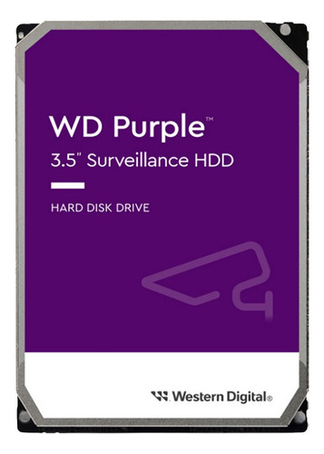 Disco Duro Western Digital Purple 4tb 6 Gb/s Pc Sata 3.5