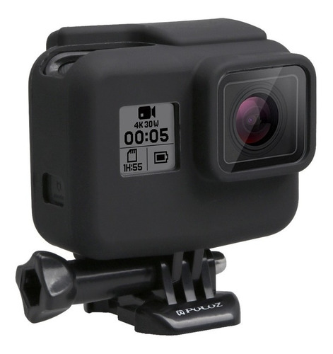 Funda Silicona Negra Gopro 5 6 7 Black Hero 2018.