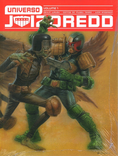 Universo Juiz Dredd Volume Nº 01 - Editora Mythos - 228 Páginas Em Português - Capa Mole - 2022 - Bonellihq 1 Cx300 J23