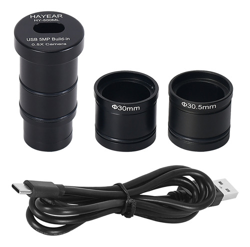 Adaptador De Microscopio Ocular Eyepiece De 5 Megapíxeles, 0