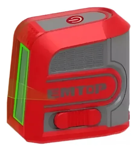 Nivel Laser Verde 30mt - 2 Lineas Top Value Emtop Esle2m03