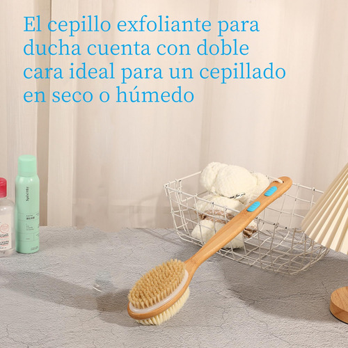 Cepillo Para Ducha 2 En 1,cepillo Corporal Para Masaje
