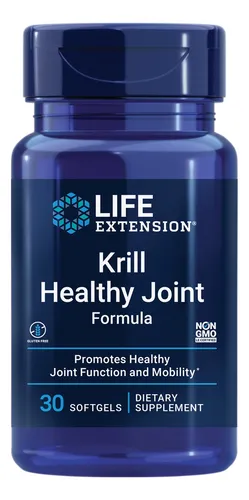 Suplemento Life Extension Krill Healthy Joint Formula