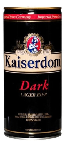 Cerveza Importada Kaiserdoom 1l Alemana Lata Unidad