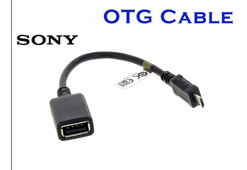 Cabo Adaptador Micro-usb Otg Sony Xperia C/ Nfe