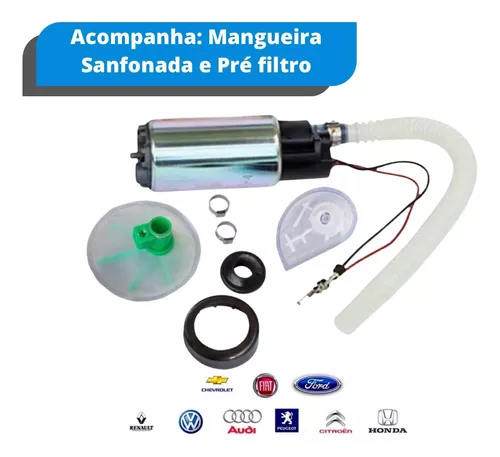 Bomba De Combustível (Weber) Universal Vw/Fiat/Ford/Gm 3Bar Alc