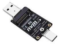 Comprar Placa Adaptadora M.2 A Usba -c Hdd Case Nvme Hdd Enclosure F