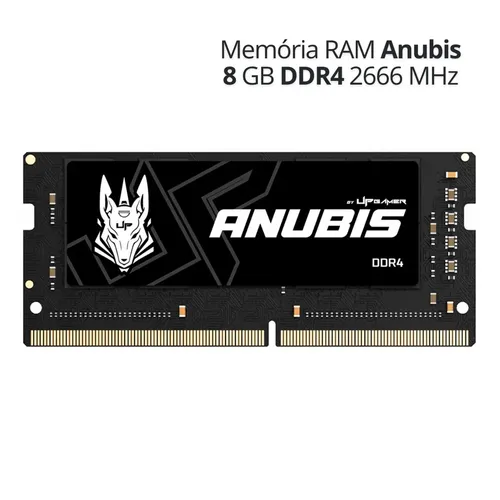 Memória RAM para Notebook 8GB DDR4 2666MHz SO-DIMM - UP Gamer Anubis