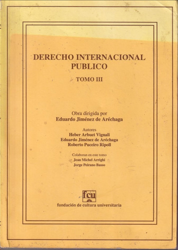 Derecho Internacional Publico Tomo 3 