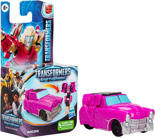 Boneca Arcee Transformers Earthspark Tacticon 6 Cm Hasbro