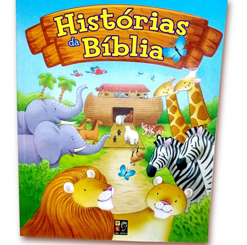 Livro De Histórias Bíblicas Para Crianças Colorido 96 Página