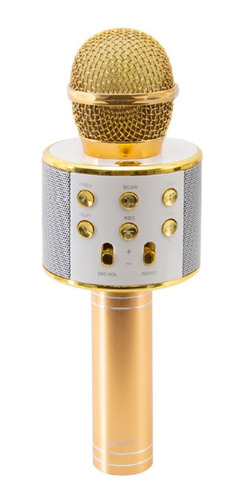 Microfono Karaoke Prosound Dorado - Revogames