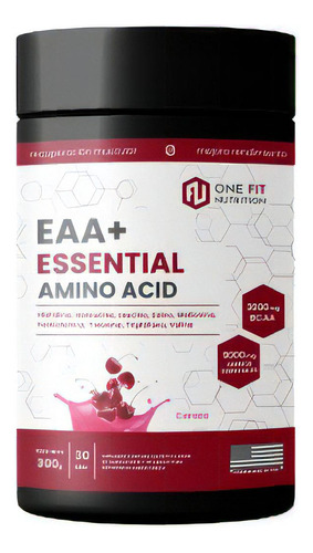 Aminoácido, El Mejor Recuperador Muscular Eaa+ One Fit Sabor Cereza