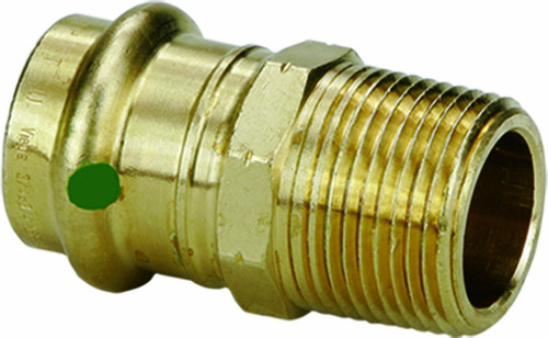 Propress Cero Plomo Adaptador Bronce Macho By Npt