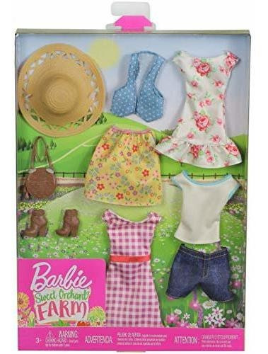 Conjunto De Accesorios De Ropa De Granja De Barbie Secret Or