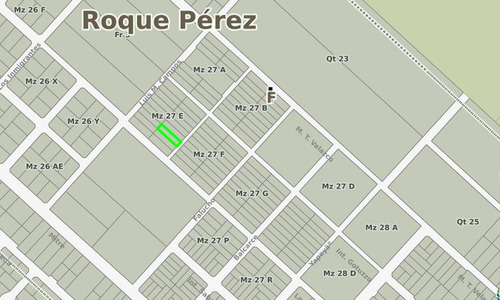 Palmares De Roque Perez. Loteo De Varias Medidas Y Valores