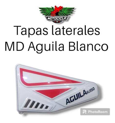 Tapas Laterales Moto Md Aguila Blanco