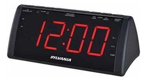 Reloj Despertador - Sylvania Scr1808 Radio Reloj Usb Con P