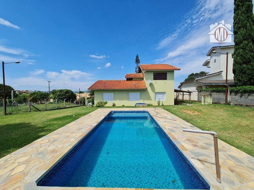 Imagem 9 de 24 de Linda Chácara Com 04 Quartos, Pé Direito Alto, Paisagismo, Excelente Bairro, Piscina À Venda, 1000 M² Por R$ 485.000 - Zona Rural - Pinhalzinho/sp - Ch0484