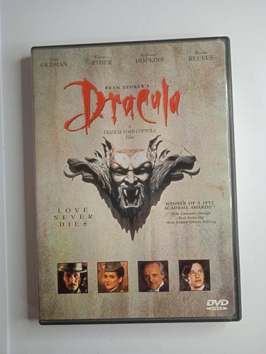 Dracula Pelicula Dvd Original Anthony Hopkins
