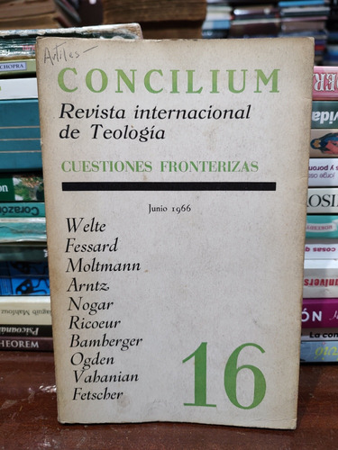 Concilium 16 Revista De Teología 