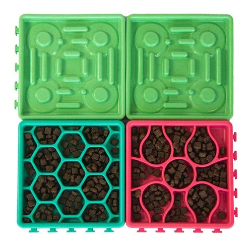 Bondu Zen Comedouro Lento Puzzle 4 Un Texturas Atóxico