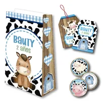 Comprar Kit Imprimible Personalizado Granja Celeste Candy Bar Cumple