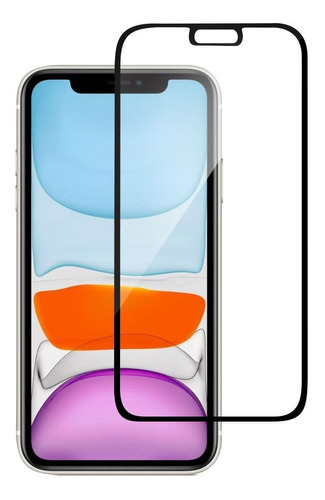 Vidrio Templado Full Cover Para iPhone XR -  K-ubo