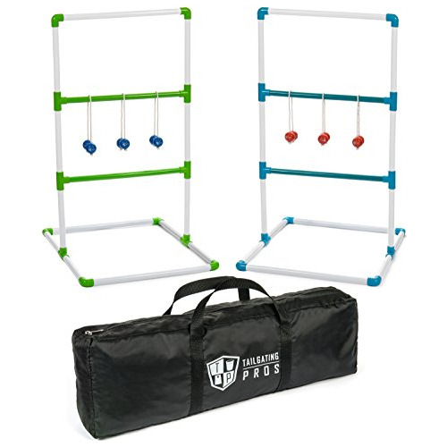 Premium Ladder Ball Game With Bolos And Carrying Case L...