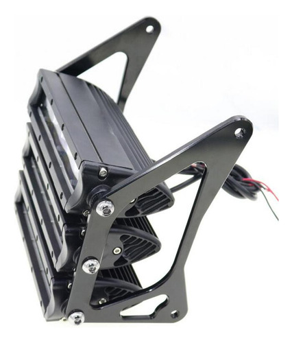Motocicleta De Niveles Led Modificados Para Msx125 Negro